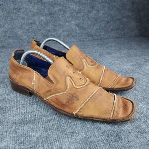 Mark Nason Shoes Mens Size 9.5 Dragon Loafers Made Italy U Rock Never Dies 67331